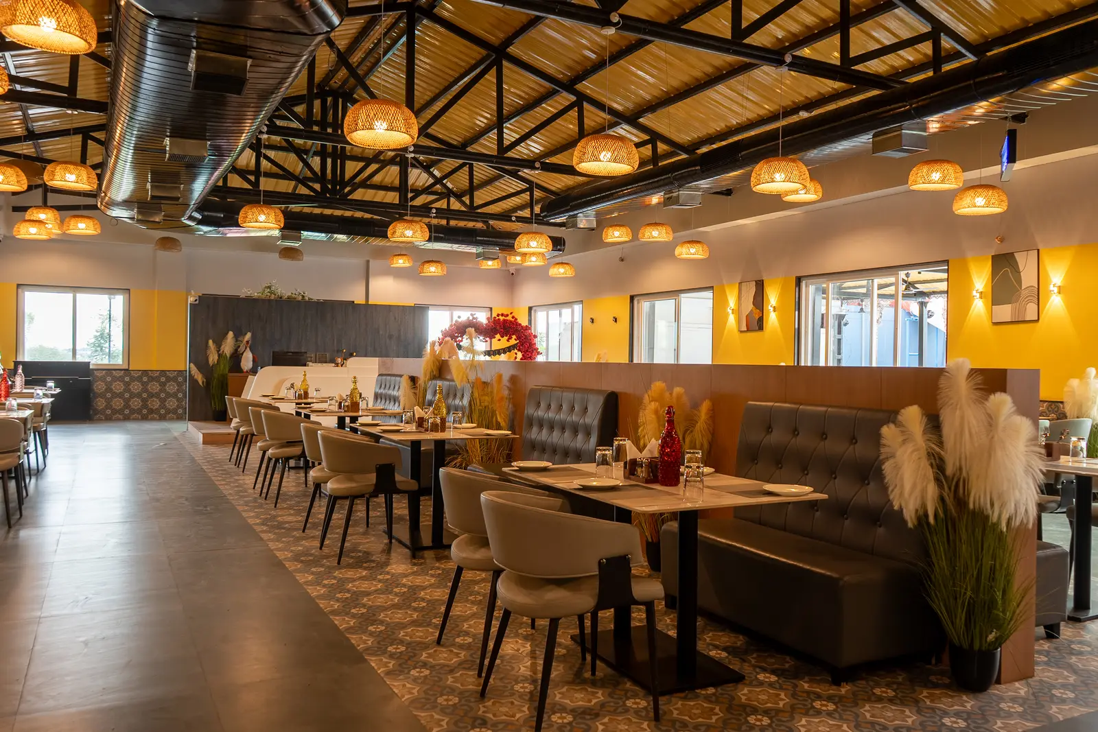 Bar and lounge area